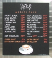 Medici Cafe Coffee Menu