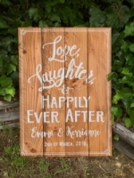 Rustic Welcome Sign