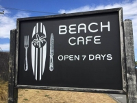 Beach Cafe Sign
